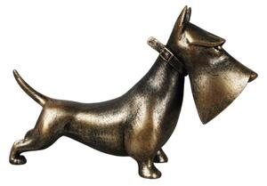Bronz terrier - szobor