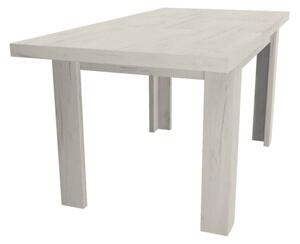 Aldabra kinyitható étkezőasztal (120-160 cm) fehér tölgy
