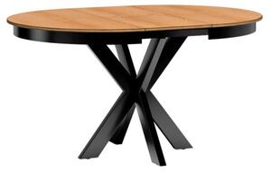 Aldabra Fonti F-10 modern kinyitható asztal (110-150 cm), karamell tölgy