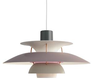 Függőlámpa Louis Poulsen, PH 5, dimmable, Szürke, Nappali, Fém, Dizájn