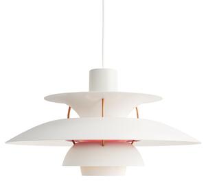 Függőlámpa Louis Poulsen, PH 5, dimmable, Fehér, Nappali, Fém, Dizájn