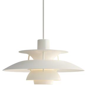 Függőlámpa Louis Poulsen, PH 5 Mini, dimmable, Fehér, Nappali, Fém, Dizájn