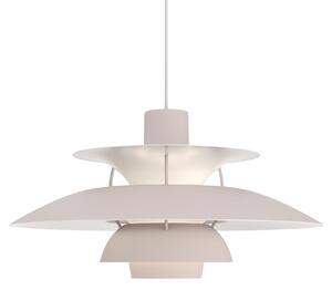 Függőlámpa Louis Poulsen, PH 5, dimmable, Szürke, Nappali, Fém, Dizájn
