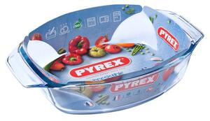 Pyrex Irresistible ovális hőálló sütőtál fogóval 35x24 cm 2,8 liter - 203195