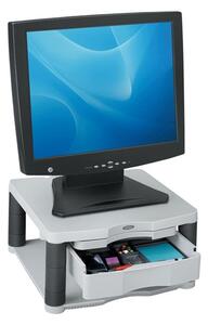 COR-FELLOWES Premium Plus platinaszürke monitorállvány