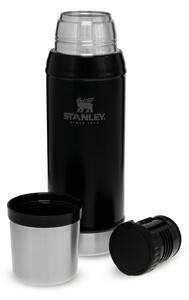 Fekete termosz bögrével 750 ml – Stanley