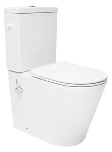 WC bidével kombinált SAT Brevis fehér fényes felülettel vario lefolyó SATBRE36BFC