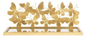 Aranyszínű éjjeliszekrény Butterfly – Mauro Ferretti