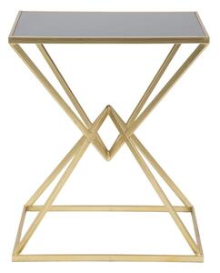 Tárolóasztal üveg asztallappal 46x57 cm Piramid – Mauro Ferretti