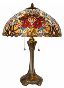 Filamentled Rose Tiffany asztali lámpa