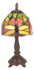 Filamentled Dragonfly Yellow Tiffany asztali lámpa