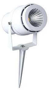 V-TAC 12W, fehér, földbe szúrható talajlámpa, IP65, meleg fehér - SKU 217547