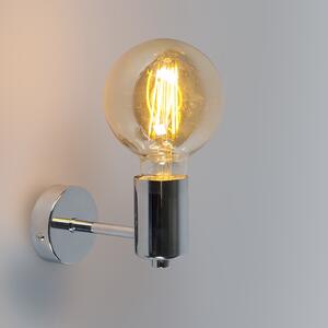 2 modern fali lámpa króm - Facil 1