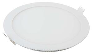V-TAC süllyeszthető kerek fémházas LED panel 6W meleg fehér - SKU 214854