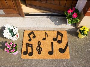 Music Notes lábtörlő, 40 x 60 cm - Artsy Doormats