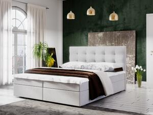 Fado II Boxspring ágy matraccal 160x200 (Bonell) fehér