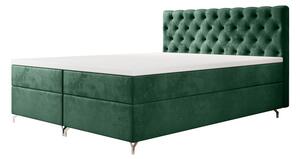 Chester Boxspring ágy matraccal 160x200 (Bonell) Zöld