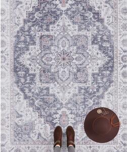 Anthea szürke-rózsaszín szőnyeg, 160 x 230 cm - Nouristan