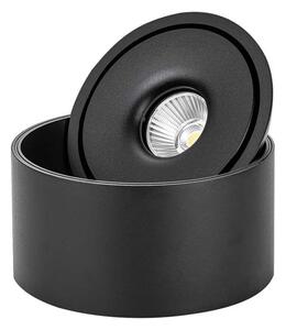 V-TAC 20W mennyezeti COB LED mélysugárzó, állítható szöggel, fekete házzal, CCT - SKU 23156