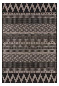 Sidon fekete-bézs kültéri szőnyeg, 70 x 140 cm - NORTHRUGS