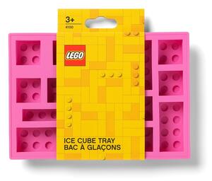 Rózsaszín szilikon jégkockakészítő - LEGO®