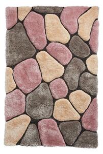 Noble House Rock szürke-rózsaszín szőnyeg, 150 x 230 cm - Think Rugs