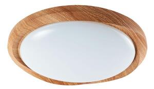 V-TAC Cyclone 60W mennyezeti LED lámpa, változtatható szinhőmérséklettel, fa hatású búra - SKU 23586