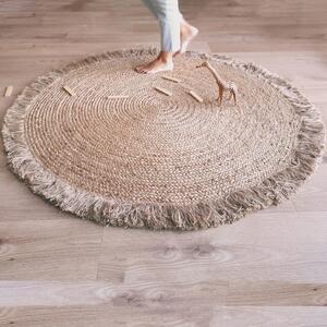 Terra kézzel készített, természetes juta szőnyeg, ø 140 cm - Nattiot