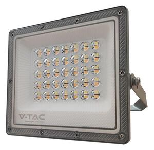 V-TAC RLE 30W LED reflektor, állítható színhőmérséklettel, szürke házzal - SKU 23613
