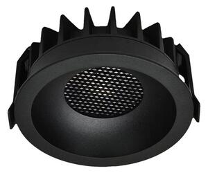 V-TAC COB LED 12W CCT méhsejt diffúzoros mélysugárzó, fekete, BridgeLUX chipes - SKU 23671