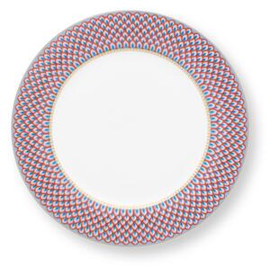 Pip Studio - Flower Festival - szines porcelantál - 26,5 cm