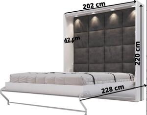 Függőleges szekrényágy, 180 cm, Invent