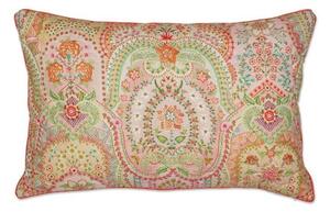 Pip Studio Jabali Flower Steppelt Cush Coral - Díszpárna 45x70 cm