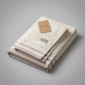Livora Ecru Essence törölköző 50x100 cm - 450g/m2