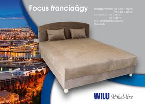 Focus franciaágy (Méret: 140x200)