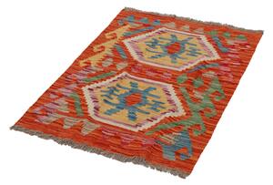 Kilim szőnyeg Chobi 93x64 kézi szövésű afgán gyapjú kilim