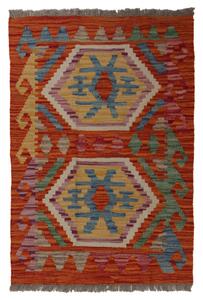 Kilim szőnyeg Chobi 93x64 kézi szövésű afgán gyapjú kilim
