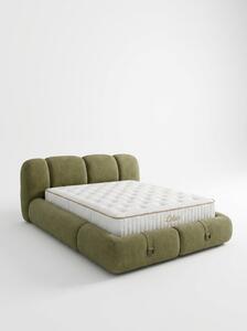 Livora LOTUS Ágyneműtartós Ágykeret és Matrac Szett - 180x200x30 cm - 7 zónás Ortopéd Táskarugós Matrac