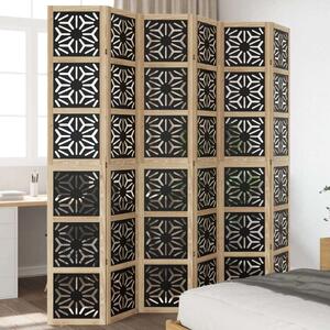 VidaXL Fa Térelválasztó - 6 Panel - 210x220 cm
