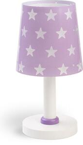 Dalber gyereklámpa - 'stars' lila asztali lámpa