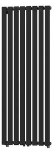 Gamma Vertical, fűtőelem 600x1600 mm, 1036 W, matt fekete, GMA-VERT-16060-BK