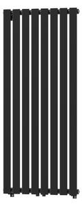 Gamma Vertical, fűtőelem 600x1400 mm, 916 W, matt fekete, GMA-VERT-14060-BK