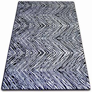 Sketch szőnyeg - F754 krém/fekete- Cikcakk