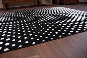 Sketch szőnyeg - F762 krém/fekete- Pontok