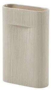 Muuto - Ridge Vase H35 Beige - Lampemesteren