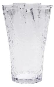 Hübsch - Ruffle Vase Clear - Lampemesteren