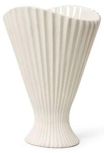 Ferm LIVING - Fountain Vase Large Off-White - Lampemesteren