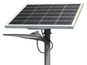 Professzionális Szolár LED utca lámpa - külön napelemmel - 5 év garancia - 4000 lm