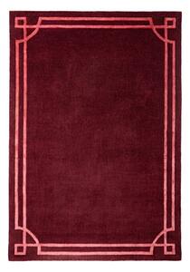 Borvörös kézi szövésű gyapjú szőnyeg 120x170 cm Gatsby – Flair Rugs