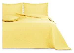 Meadore sárga ágytakaró, 170 x 210 cm - AmeliaHome